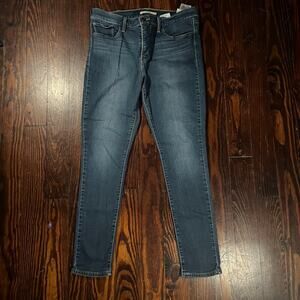 Levi's 32 Modern Skinny Jeans Blue Mid Rise Shaping